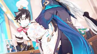 genshin influence - wriothesley x neuvillette