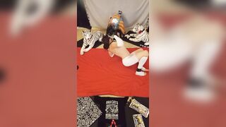 Kitsune Footplay with Ball and Music