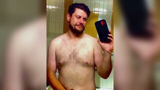 Hasty Selfie in Gym Mirror