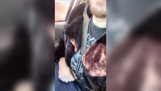 Driving my camper down the road and experiencing excellent