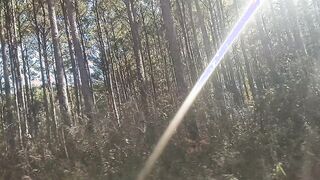 BOUT TO HOOK UP WIT HIS WIFEY IN THA FOREST!