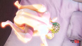 One Chunk Yaoi Zoro poking Sanji