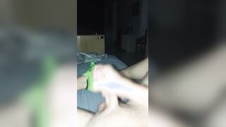 Masturbándose socks