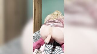 Sissy CD Glory Banx anal invasion dribbling