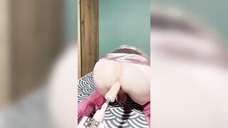 Sissy CD Glory Banx anal invasion dribbling