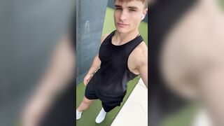 My cutoffs were a bit sweat-soaked lol