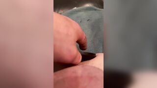 Buttfuck gape from ass-plug