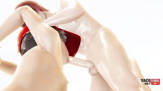 Pokemon Yaoi - Ash gets his facehole pulverized