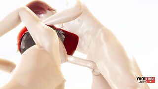 Pokemon Yaoi - Ash gets his facehole pulverized