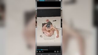 Solo restrain bondage