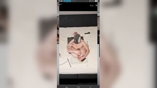 Solo restrain bondage