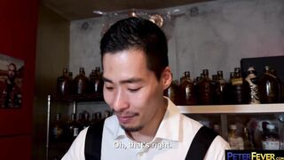 PETERFEVER Glorious Zen Pulverizes Taki Unshaved Crevice In POINT OF VIEW Pulverize