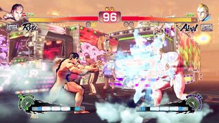 Ryu vs Abel Nude ‐ Ultra Street Fighter4