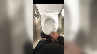 stud is jizzing at the office