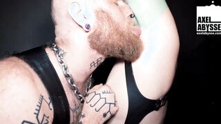 Axel Abysse Rams Iron Pecker On Fellball Large Man meat