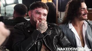 NAKEDSWORD Joel Hart Man-meat Punctured Beef whistle Starved Luca Del Rey