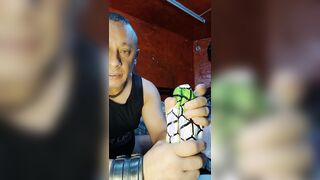 Pelotas y faux-cocks en mi donk goloso