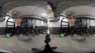 Private Trainer Instructs You How To Teach And How To Masturbate On The Gym Toilets  Total 8K VR version on my websites