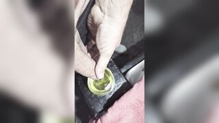 Urinate & spunk gulp