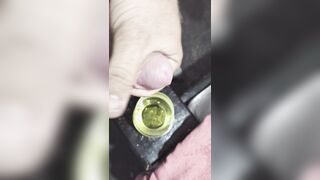 Urinate & spunk gulp