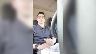 Caught?! Secret Onanism in the Work Camper  Risky Public Brief