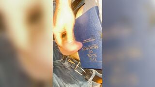 Jacking on my man rod over the Book of Mormon