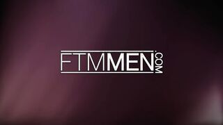 FTM Guys - FTM Jesse Diamond gets poked and bred by slender top Axel Dark-hued