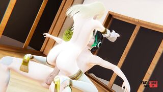 Yaoi - Zarin and simon the cat femboy fuckin in an epic intercourse