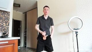 college-aged-Yr-Senior Twunks Gloppy Cable in Covert Warmth