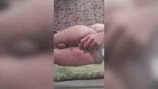 Plunging an WHOLE BANANA inwards my arsehole