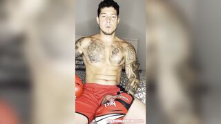 Boxing Jism With No Mitts