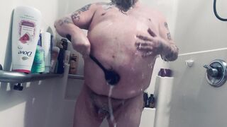 Mischievous Boar takes a douche