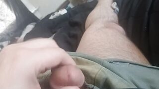 Sean jerkin in couch