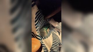 My mushroom head is so ample gliding in this taut snatch