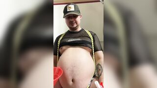 Beer bong beer chug two