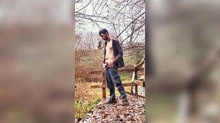 Witness a Guy Urinate in Nature