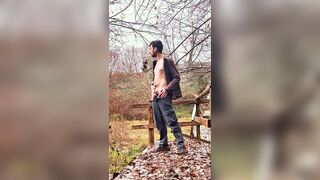 Witness a Guy Urinate in Nature