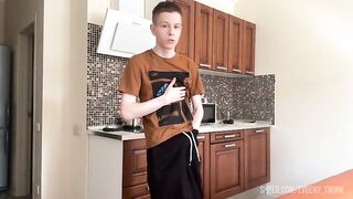 Hardly College-aged Youngster Lithe Gymnast Masturbates To Plums