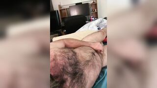 Me having a rapid jack on the bed