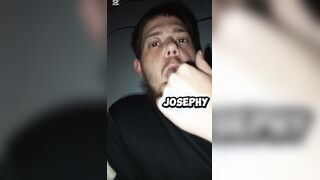 Teenage beardy guy impatient for a gigantic cock