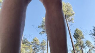 Attempting on Trunks Outdoors