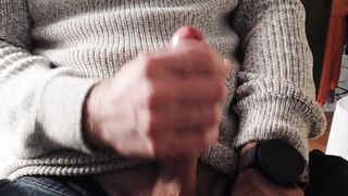 Good-sized fuck-stick Edging in the day. third Day sans pop-shot