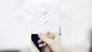 I jism with my uncircumcised trunk in the snow