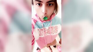 Femboy Eddie Decorate munches his jizz for me sensation