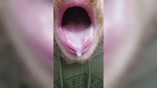 Meaty jizm explosion in facehole