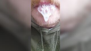 Meaty jizm explosion in facehole