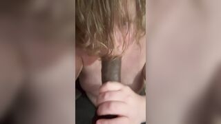 Obese femboy gives grubby to fresh fucktoy