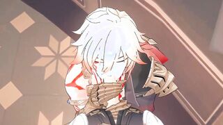 Phainon x Mydei Hand job - Honkai Starlet Ride