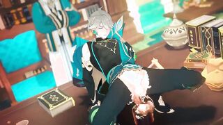 Alhaitham with a Fake penis - Genshin Influence