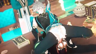 Alhaitham with a Fake penis - Genshin Influence